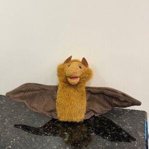 Folkmanis Little Bat Puppet Small Brown 15” Wingspan